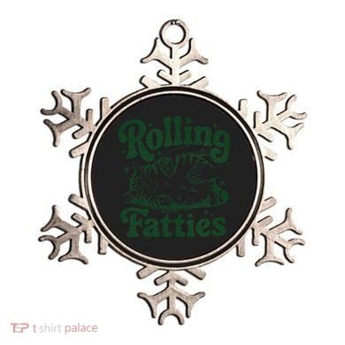 Rolling Fatties Cat Funny Cute Cat Lover Kitten Owner Kitty Ornament