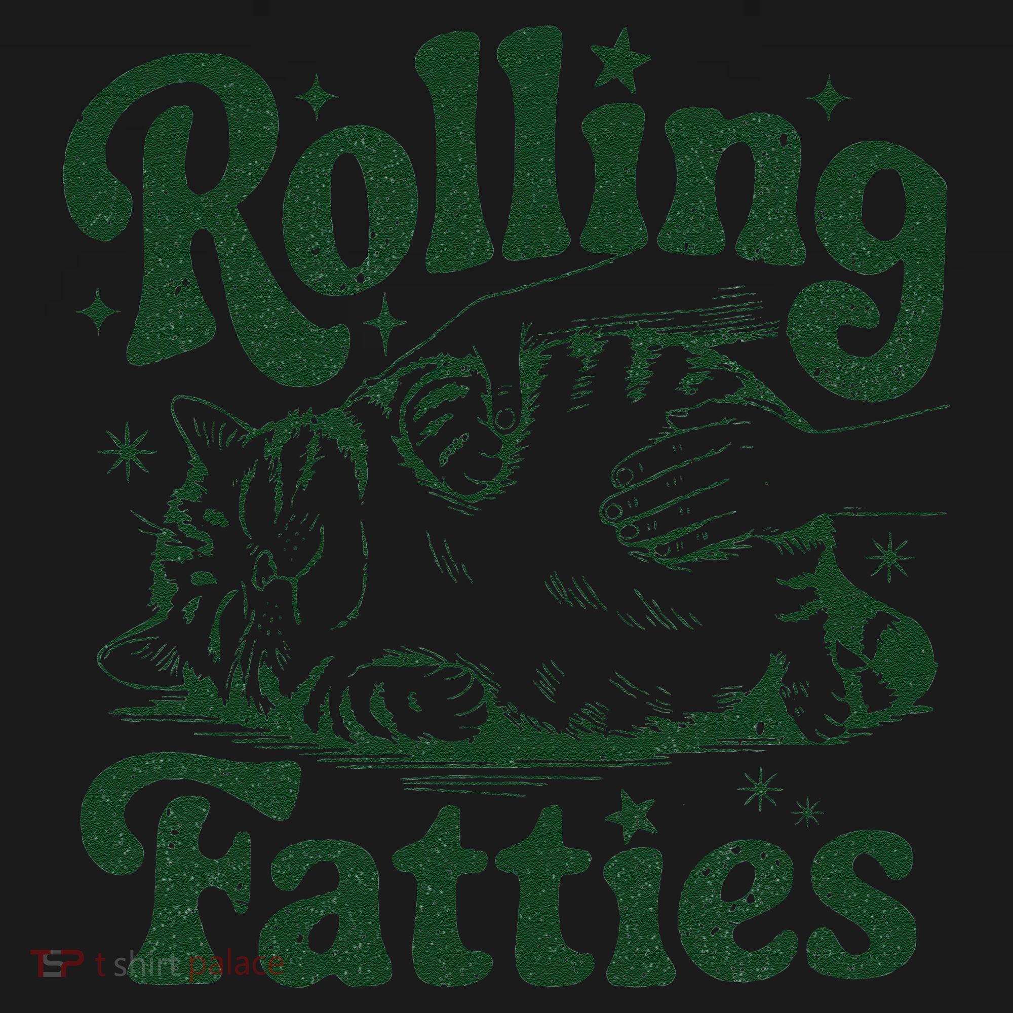 Rolling Fatties Cat Funny Cute Cat Lover Kitten Owner Kitty Ornament