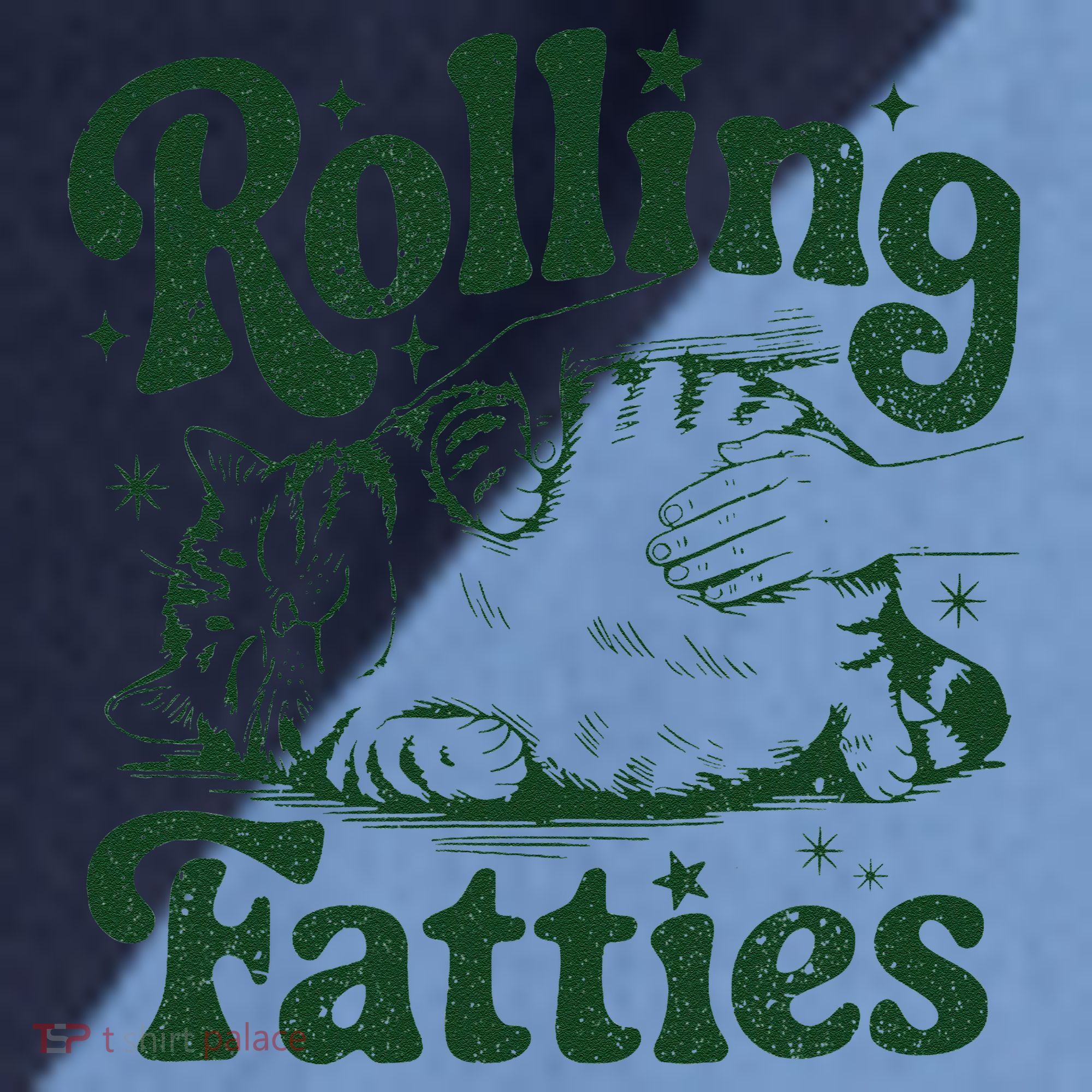 Rolling Fatties Cat Funny Cute Cat Lover Kitten Owner Kitty Raglan Baseball Sleeve Shirt
