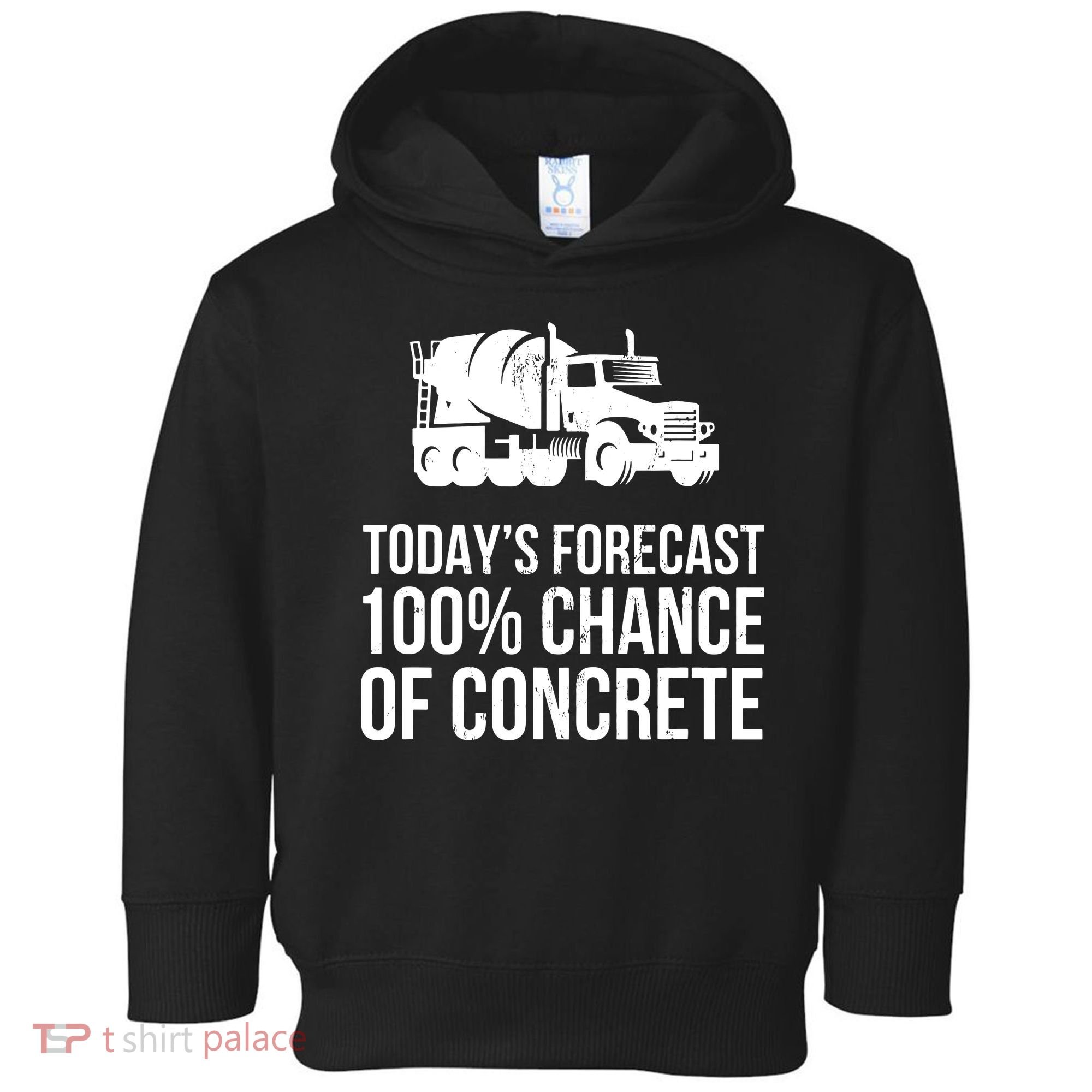 Retro Funny Concrete Worker Gift Construction Worker Gag Pun Toddler Hoodie
