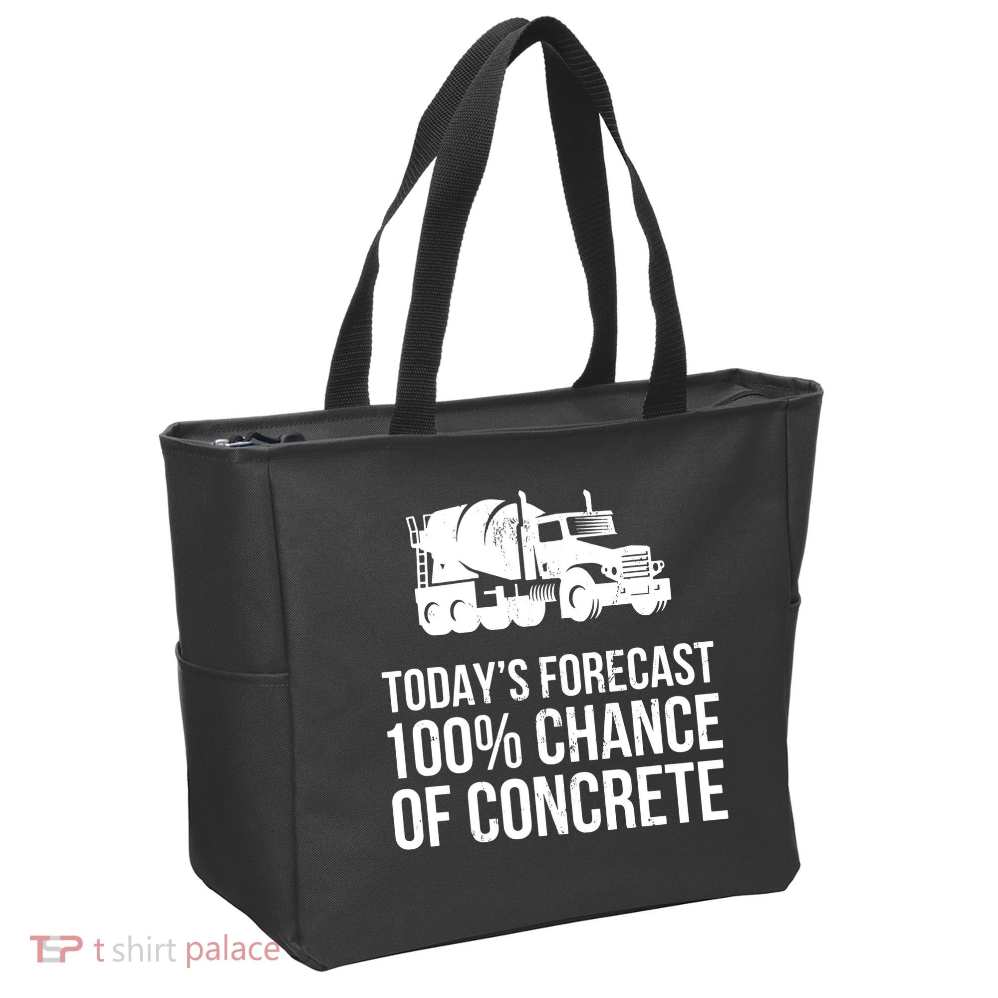Retro Funny Concrete Worker Gift Construction Worker Gag Pun Tote Bag