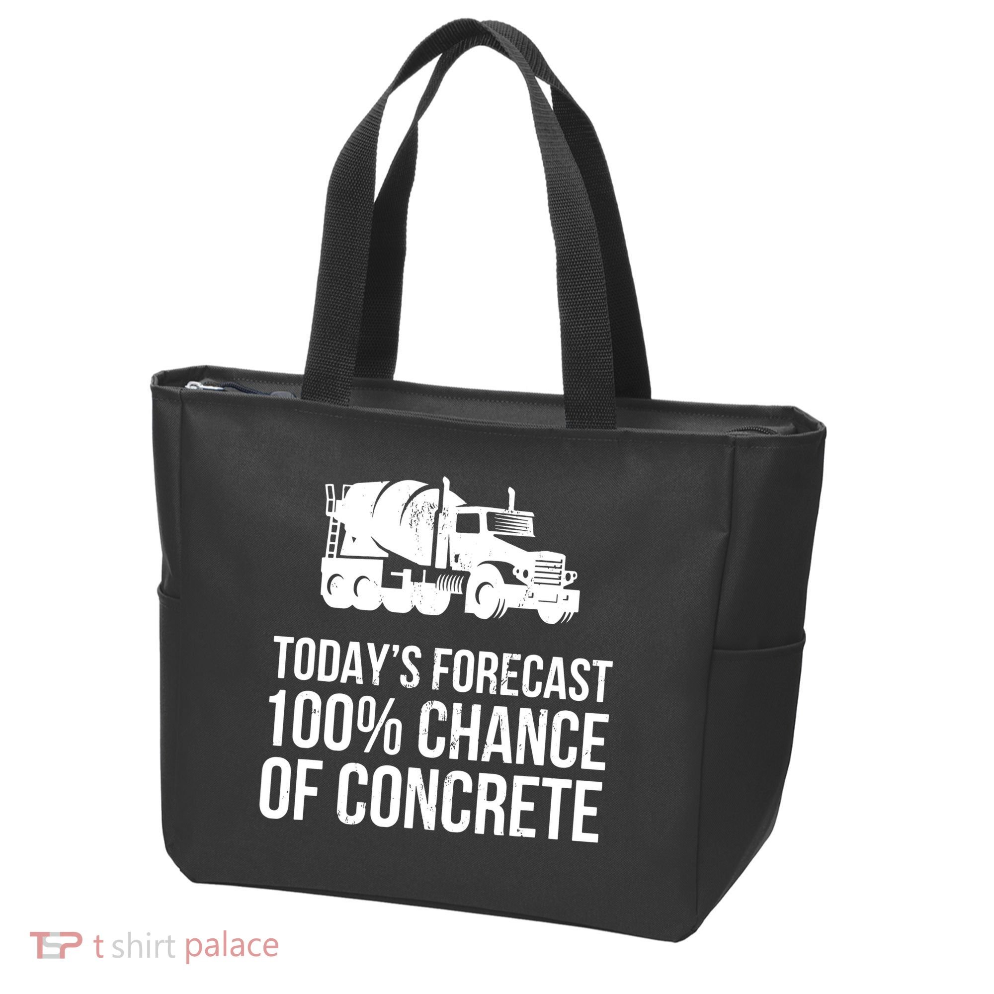 Retro Funny Concrete Worker Gift Construction Worker Gag Pun Tote Bag