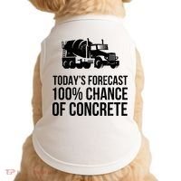 Retro Funny Concrete Worker Gift Construction Worker Gag Pun Doggie Tank thumb 0