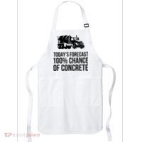 Retro Funny Concrete Worker Gift Construction Worker Gag Pun Apron thumb 0