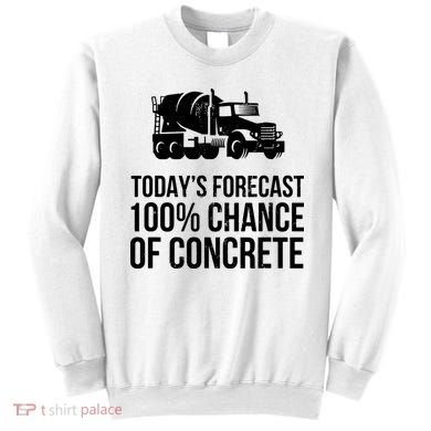 Retro Funny Concrete Worker Gift Construction Worker Gag Pun Sweatshirt