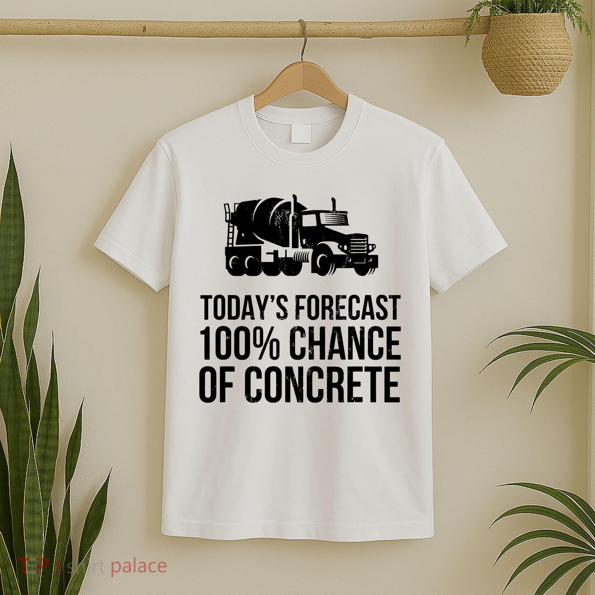 Retro Funny Concrete Worker Gift Construction Worker Gag Pun T-Shirt