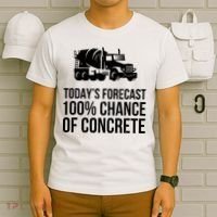 Retro Funny Concrete Worker Gift Construction Worker Gag Pun T-Shirt thumb 6