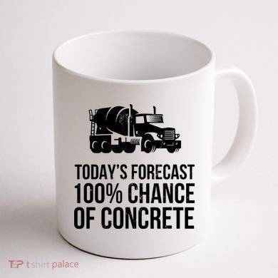 Retro Funny Concrete Worker Gift Construction Worker Gag Pun Coffee Mug back