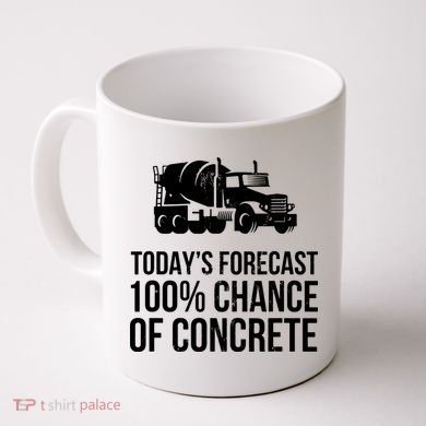 Retro Funny Concrete Worker Gift Construction Worker Gag Pun Coffee Mug