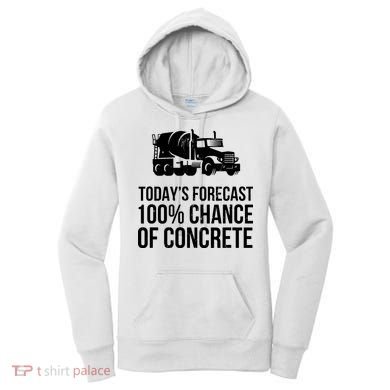 Retro Funny Concrete Worker Gift Construction Worker Gag Pun Women's Hoodie