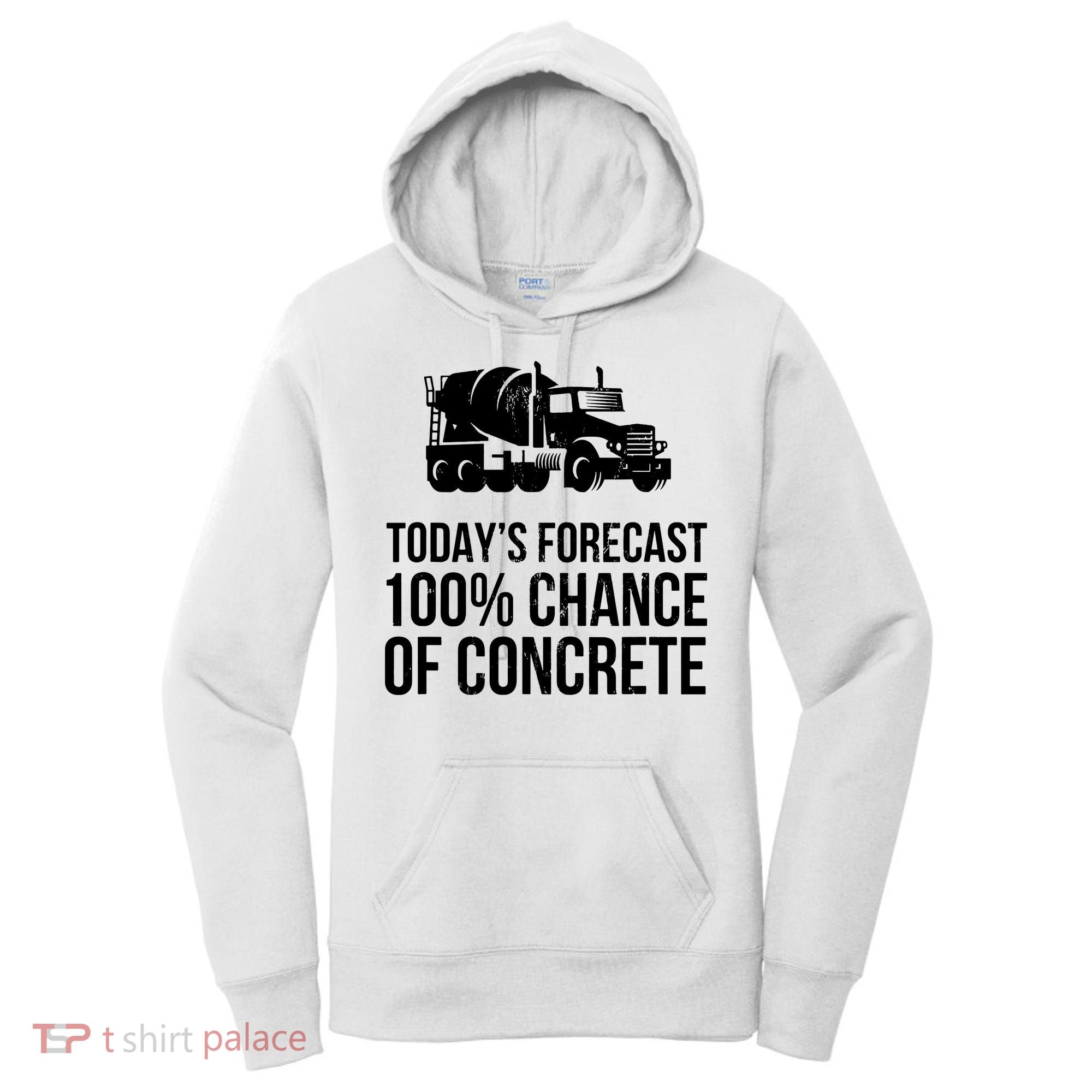 Retro Funny Concrete Worker Gift Construction Worker Gag Pun Women's Hoodie