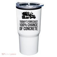 Retro Funny Concrete Worker Gift Construction Worker Gag Pun Tumbler thumb 0