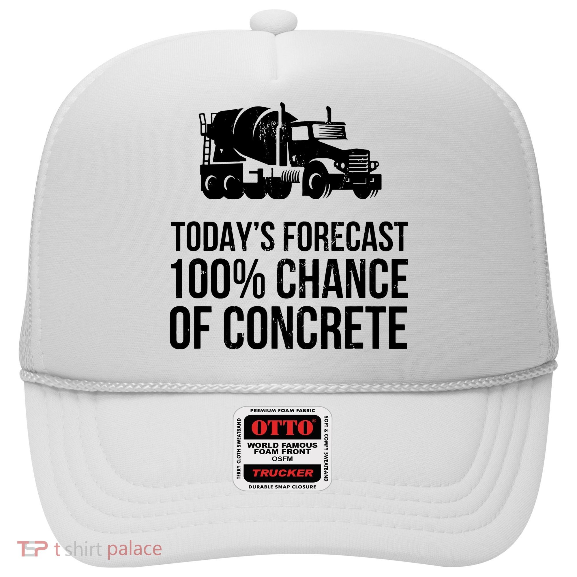 Retro Funny Concrete Worker Gift Construction Worker Gag Pun Hat