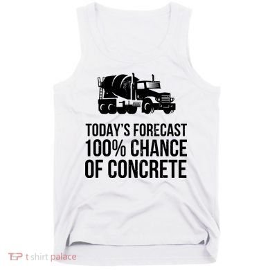 Retro Funny Concrete Worker Gift Construction Worker Gag Pun Tank Top