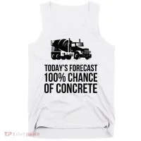 Retro Funny Concrete Worker Gift Construction Worker Gag Pun Tank Top thumb 0
