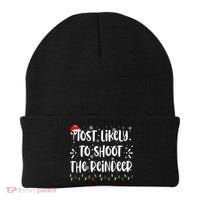 Reindeer Family Christmas Holiday santa hat xmas  Beanie thumb 0