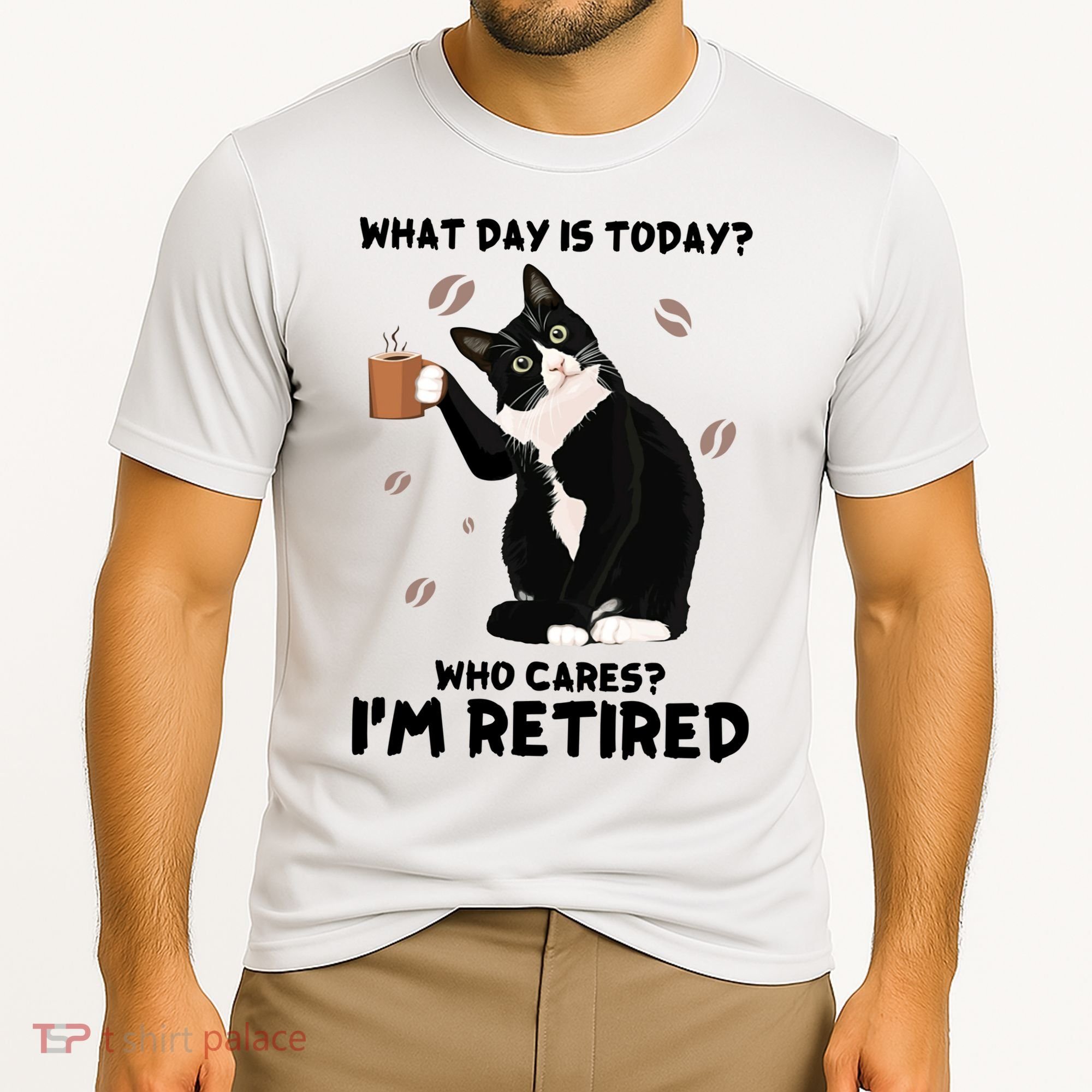 Retired Funny Cat Retirement Cooling Performance Crew T-Shirt