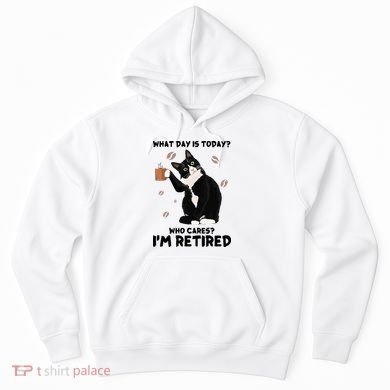 Retired Funny Cat Retirement Hoodie