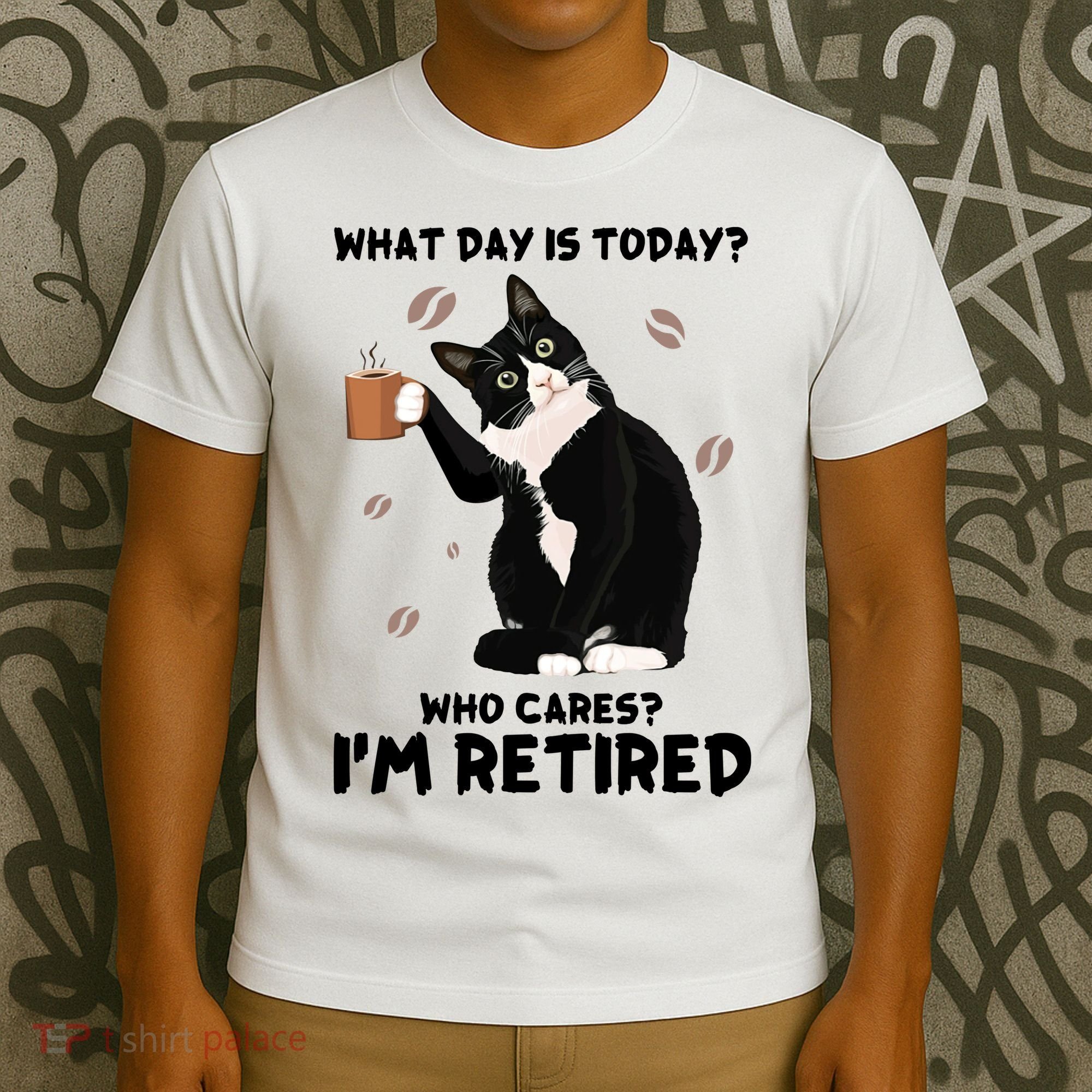 Retired Funny Cat Retirement T-Shirt