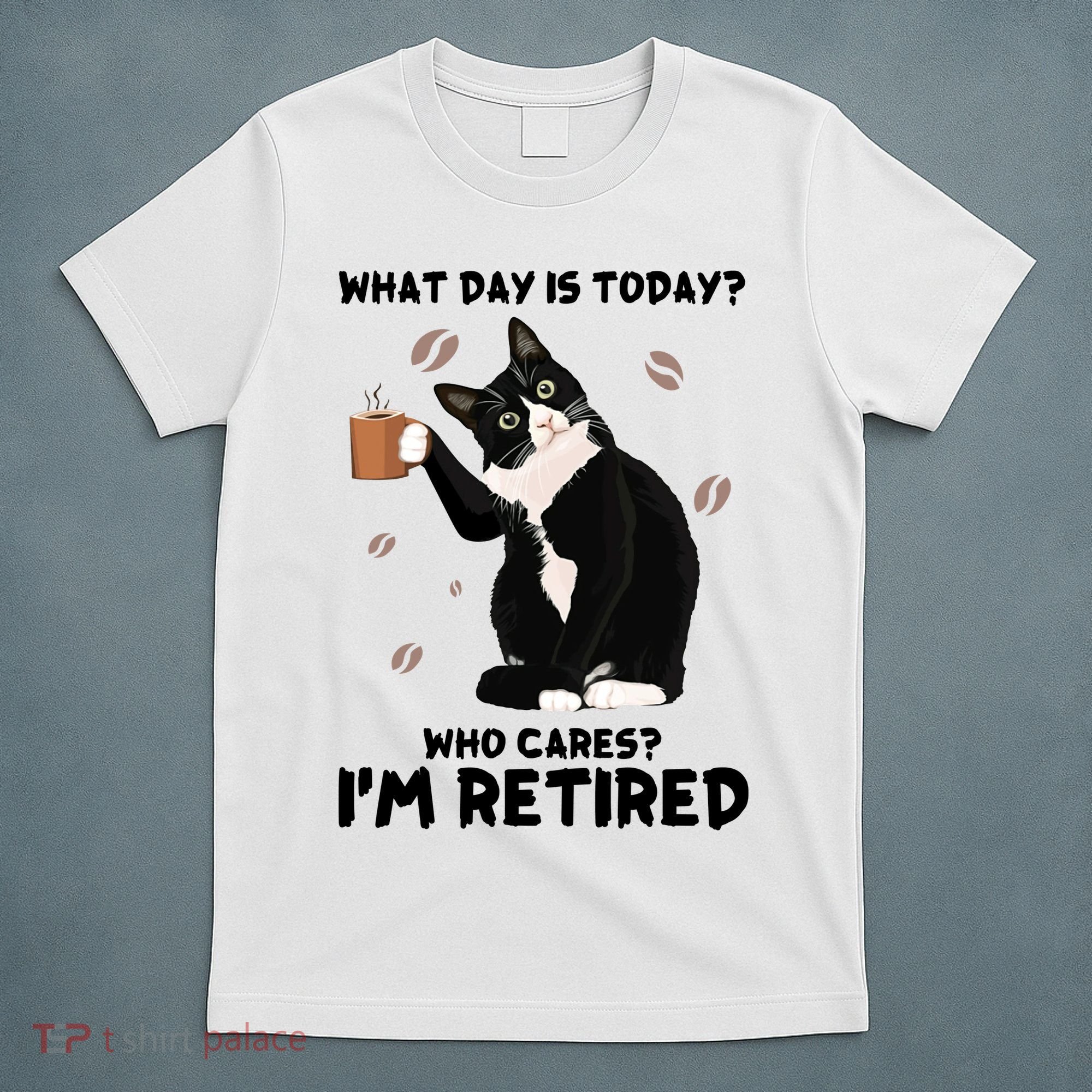 Retired Funny Cat Retirement T-Shirt