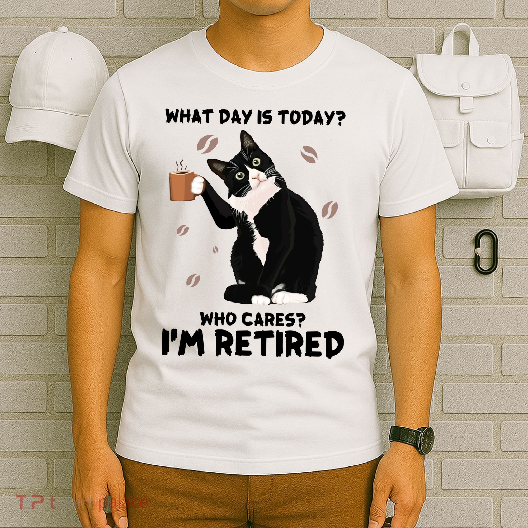 Retired Funny Cat Retirement T-Shirt