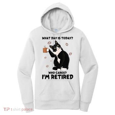 Retired Funny Cat Retirement Women's Hoodie