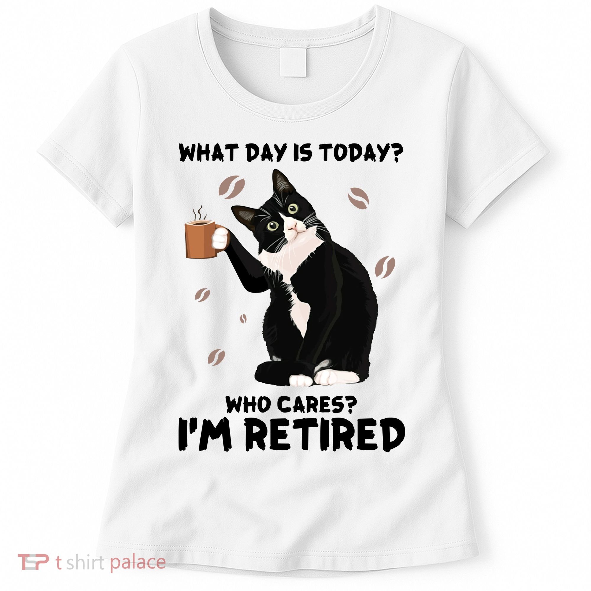 Retired Funny Cat Retirement Women's T-Shirt