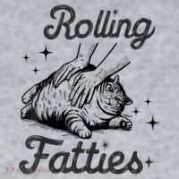 Rolling Fatties Cat Funny Cute Cat Lover Kitten Owner Kitty Women's Sweatshirt thumb 2