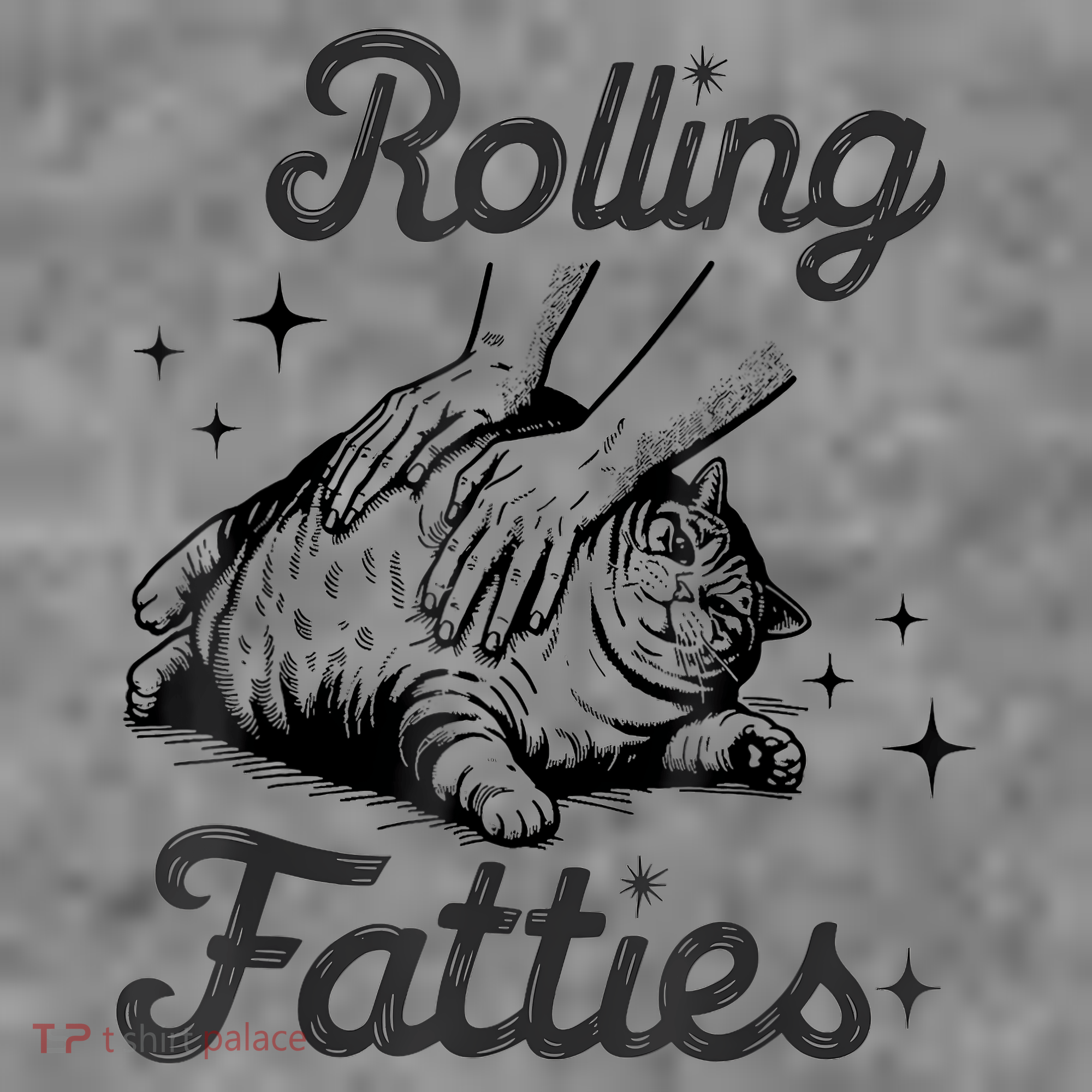 Rolling Fatties Cat Funny Cute Cat Lover Kitten Owner Kitty Toddler Hoodie
