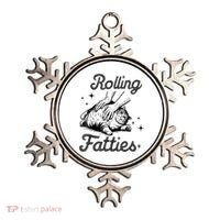 Rolling Fatties Cat Funny Cute Cat Lover Kitten Owner Kitty Ornament thumb 0