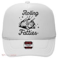 Rolling Fatties Cat Funny Cute Cat Lover Kitten Owner Kitty Hat thumb 0