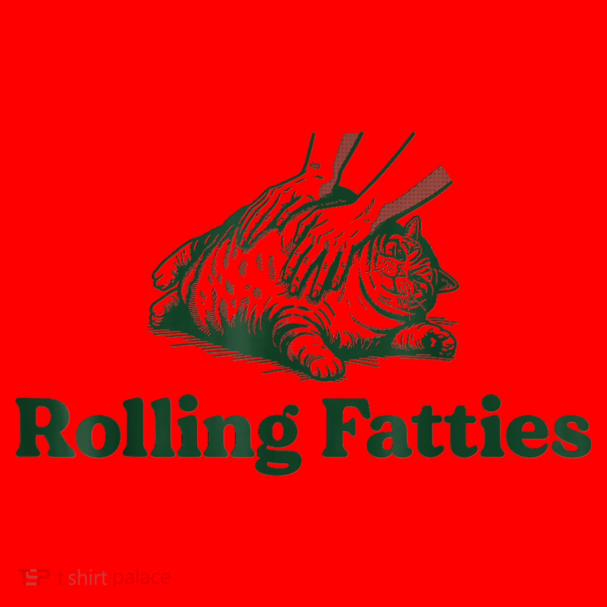 Rolling Fatties Cat Funny Cute Cat Lover Kitten Owner Kitty Santa Hat