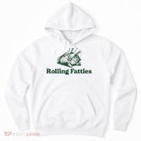 Rolling Fatties Cat Funny Cute Cat Lover Kitten Owner Kitty Hoodie thumb 0