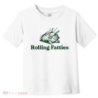 Rolling Fatties Cat Funny Cute Cat Lover Kitten Owner Kitty Toddler T-Shirt thumb 0