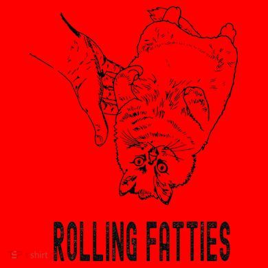 Rolling Fatties Cat Santa Hat
