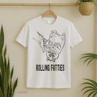 Rolling Fatties Cat T-Shirt thumb 2