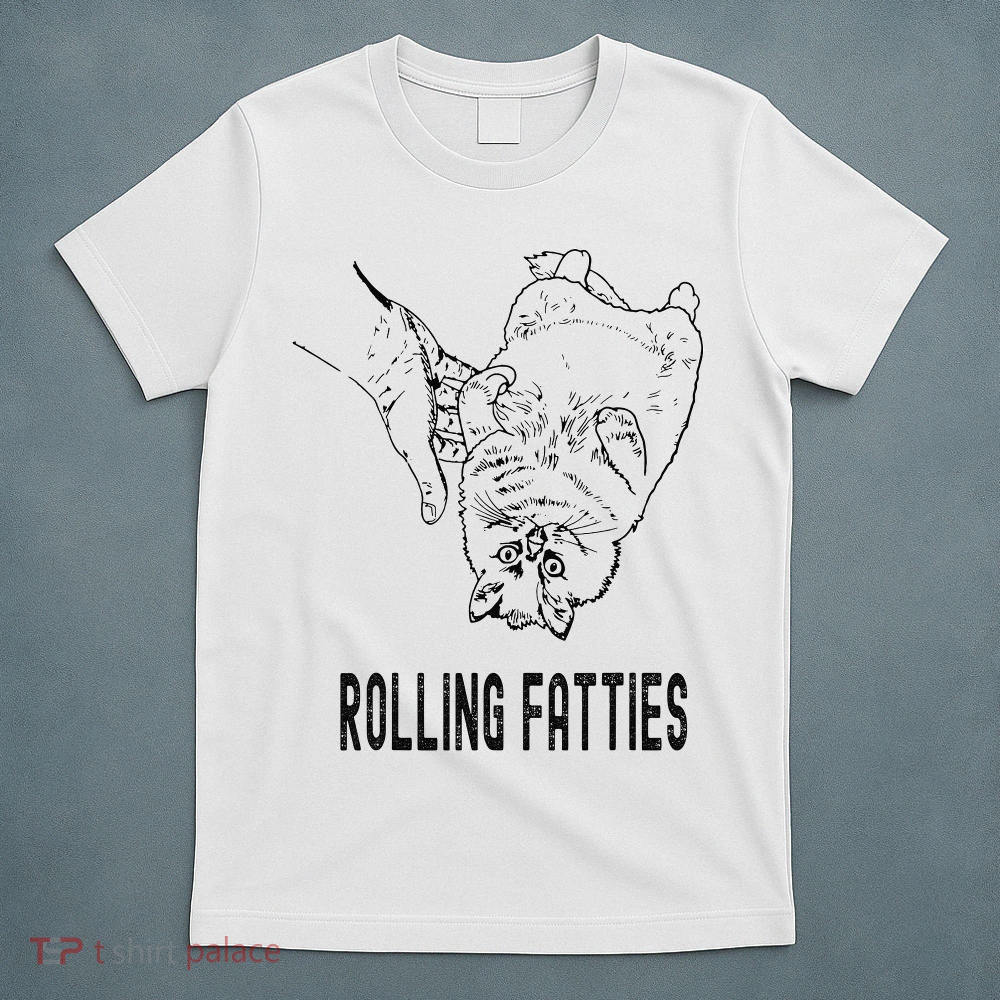 Rolling Fatties Cat T-Shirt