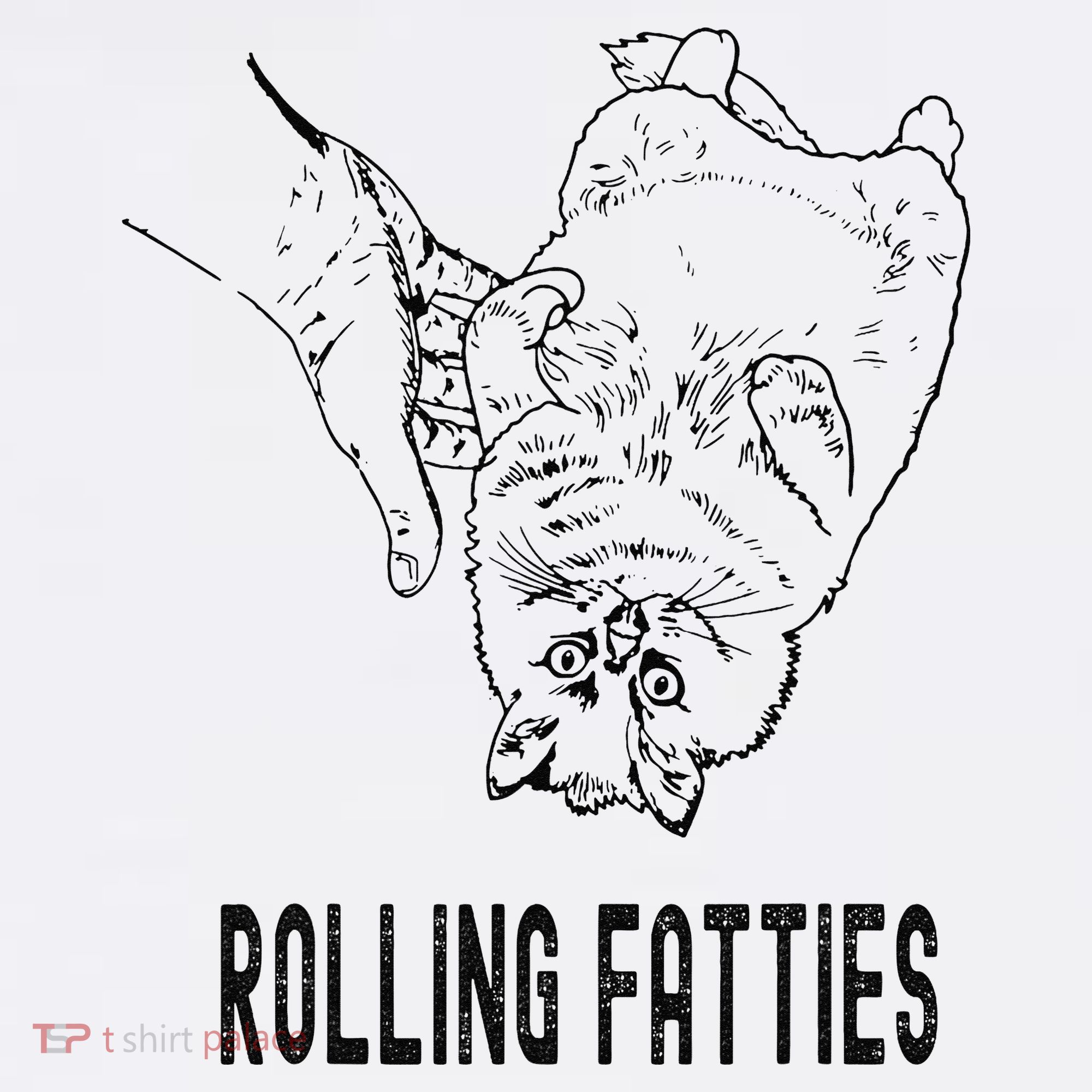 Rolling Fatties Cat Coffee Mug