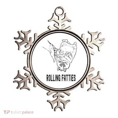 Rolling Fatties Cat Ornament