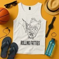 Rolling Fatties Cat Tank Top thumb 4