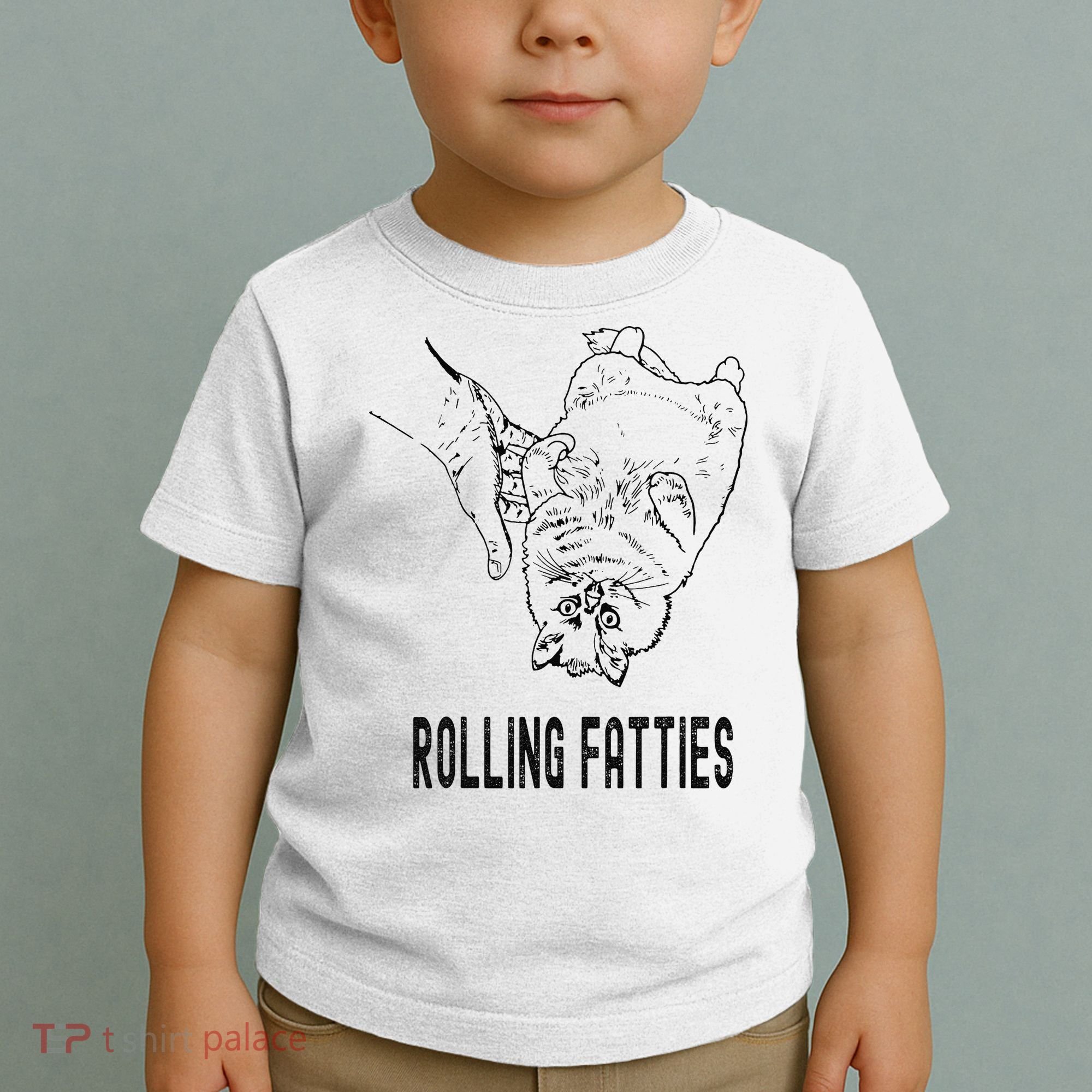 Rolling Fatties Cat Toddler T-Shirt