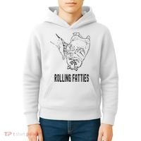 Rolling Fatties Cat Kids Hoodie thumb 4