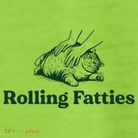 Rolling Fatties Cat Funny Cute Cat Lover Kitten Owner Kitty Adult Drive Performance Visor thumb 2