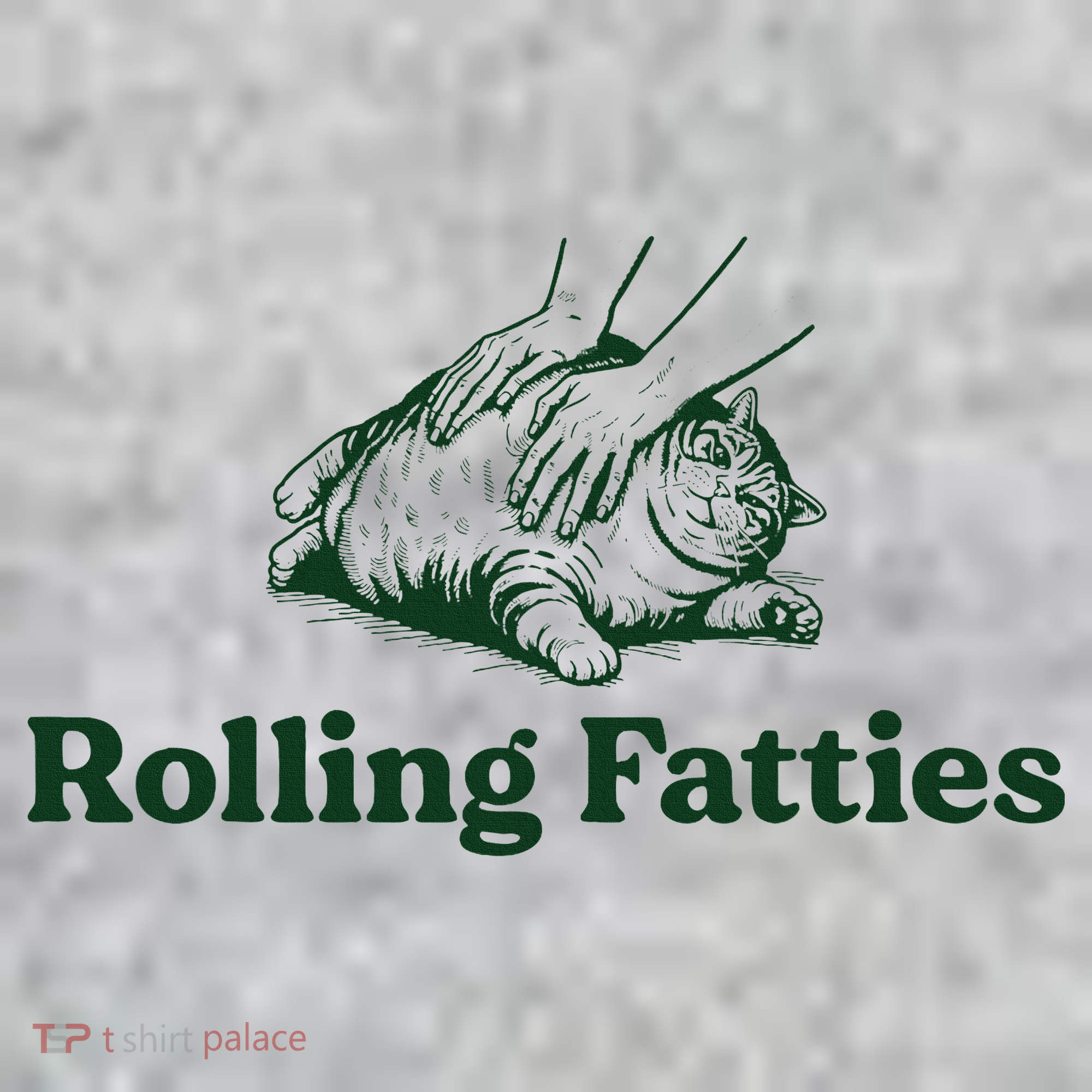 Rolling Fatties Cat Funny Cute Cat Lover Kitten Owner Kitty The Baniff Cuffed Pom Beanie