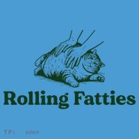 Rolling Fatties Cat Funny Cute Cat Lover Kitten Owner Kitty Tie Dye Hoodie thumb 2