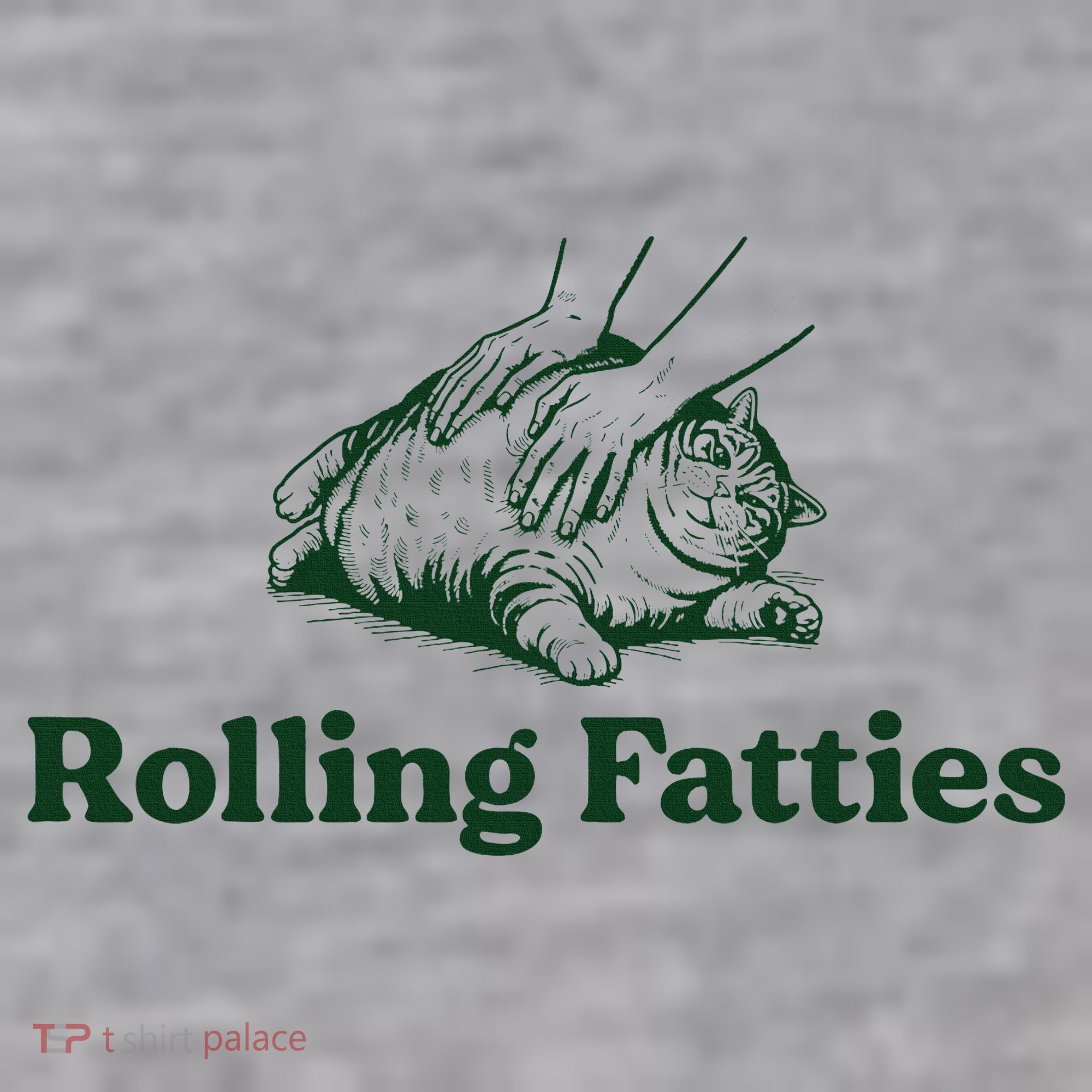 Rolling Fatties Cat Funny Cute Cat Lover Kitten Owner Kitty Infant Fleece One Piece