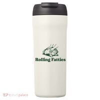 Rolling Fatties Cat Funny Cute Cat Lover Kitten Owner Kitty 24oz Duet Stainless Steel Tumbler thumb 0