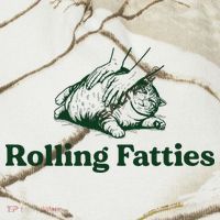Rolling Fatties Cat Funny Cute Cat Lover Kitten Owner Kitty Kati Licensed 12" Camo Cuffed Beanie thumb 2