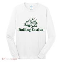 Rolling Fatties Cat Funny Cute Cat Lover Kitten Owner Kitty Tall Long Sleeve Shirt thumb 0
