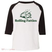 Rolling Fatties Cat Funny Cute Cat Lover Kitten Owner Kitty Toddler Fine Jersey T-Shirt thumb 0